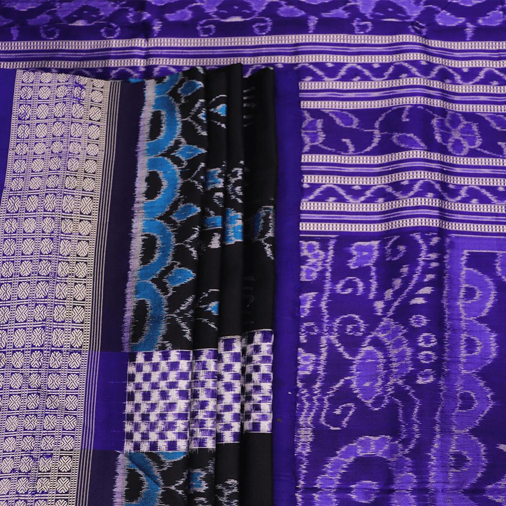 Handloom Sambalpuri Ikkat Silk Saree Handloom Saree_Sambalpuri Silk Priyadarshini Handloom