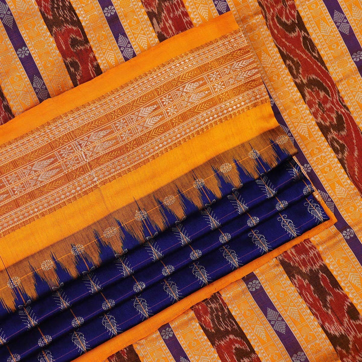 Handloom Sambalpuri Ikkat Silk Saree Handloom Saree_Sambalpuri Silk Priyadarshini Handloom