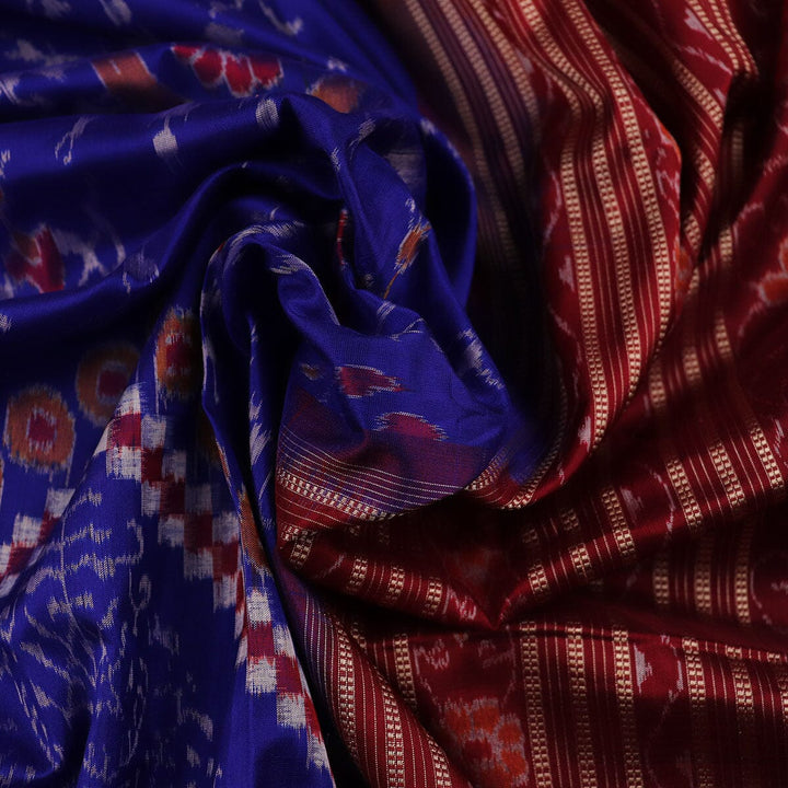 Handloom Sambalpuri Ikkat Silk Saree Handloom Saree_Sambalpuri Silk Priyadarshini Handloom