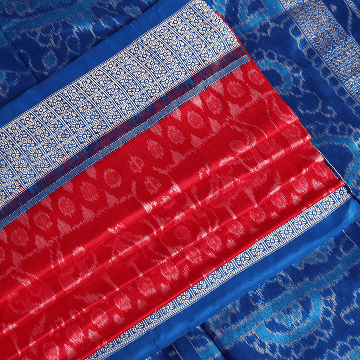 Handloom Sambalpuri Ikkat Silk Saree Handloom Saree_Sambalpuri Silk Priyadarshini Handloom