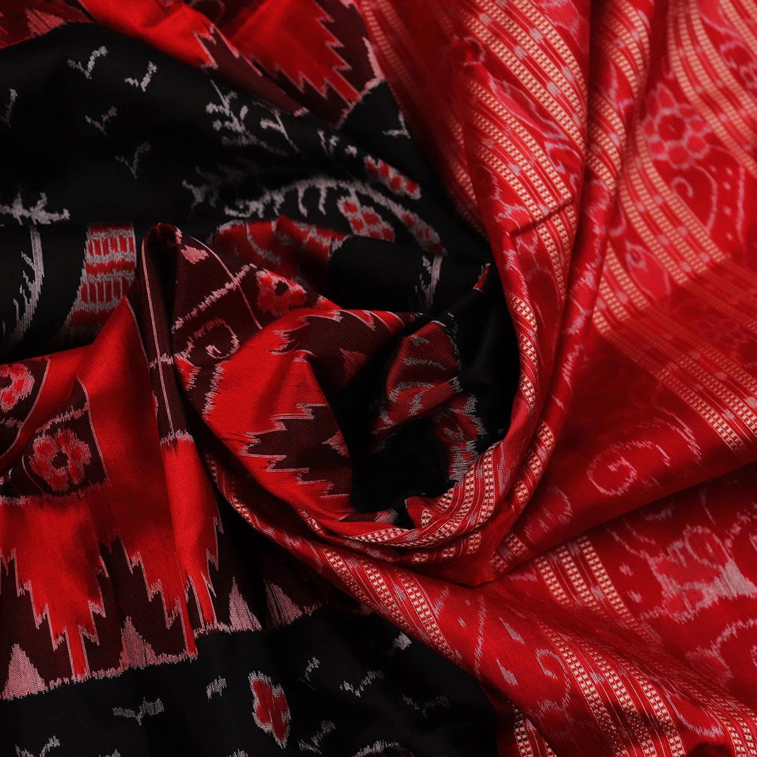 Handloom Sambalpuri Ikkat Silk Saree Handloom Saree_Sambalpuri Silk Priyadarshini Handloom