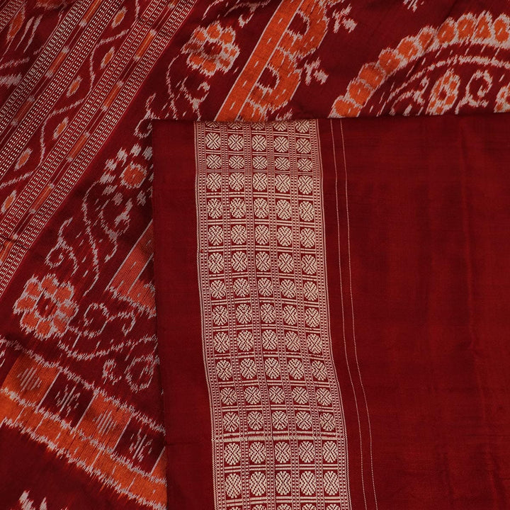 Handloom Sambalpuri Ikkat Silk Saree Handloom Saree_Sambalpuri Silk Priyadarshini Handloom