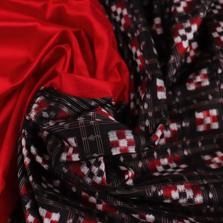 Handloom Sambalpuri Ikkat Silk Saree Handloom Saree_Sambalpuri Silk Priyadarshini Handloom
