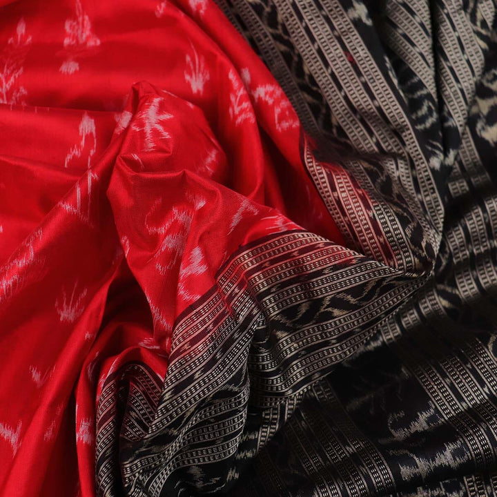 Handloom Sambalpuri Ikkat Silk Saree Handloom Saree_Sambalpuri Silk Priyadarshini Handloom