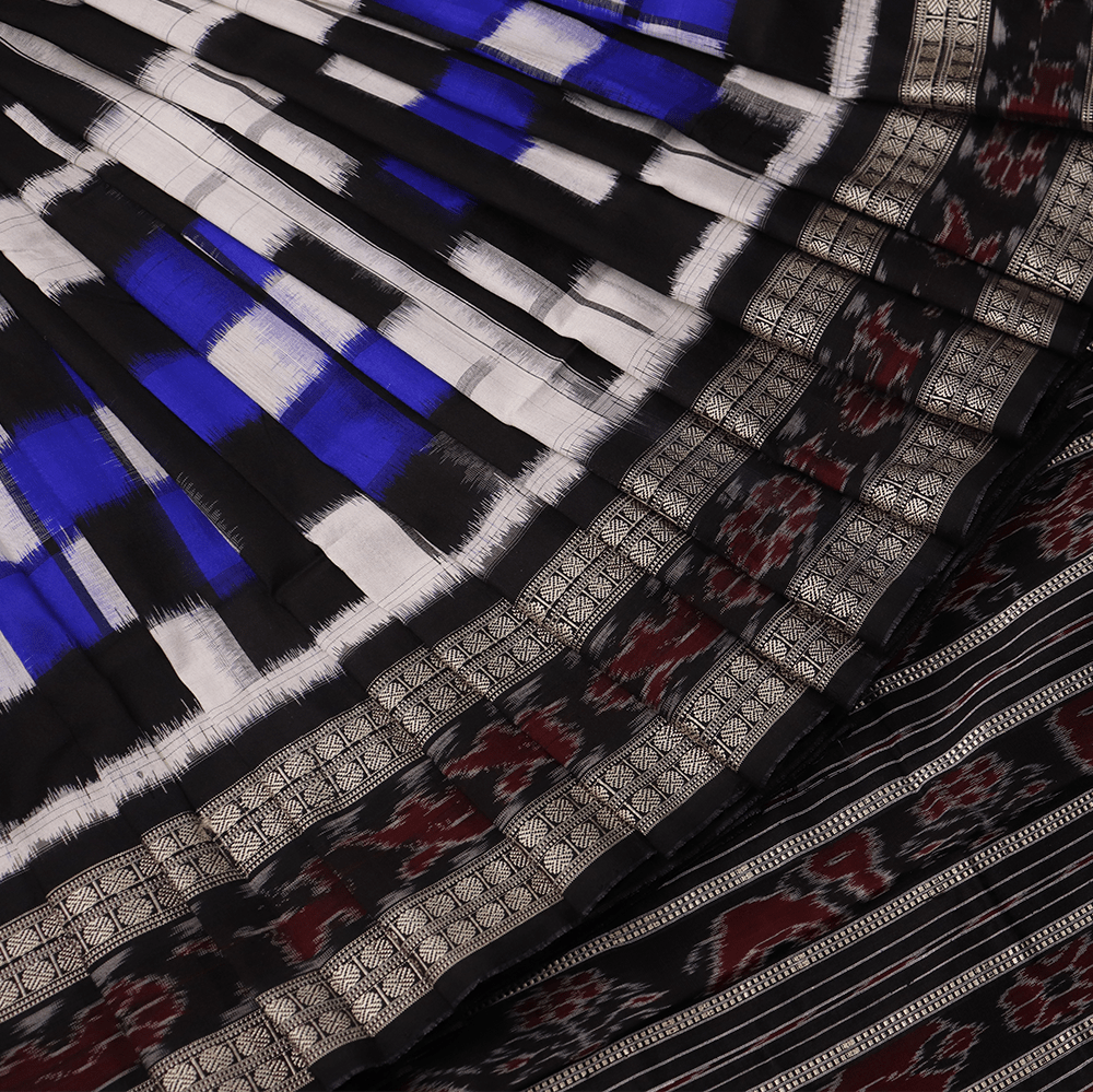Handloom Sambalpuri Ikkat Silk Saree Handloom Saree_Sambalpuri Silk Priyadarshini Handloom