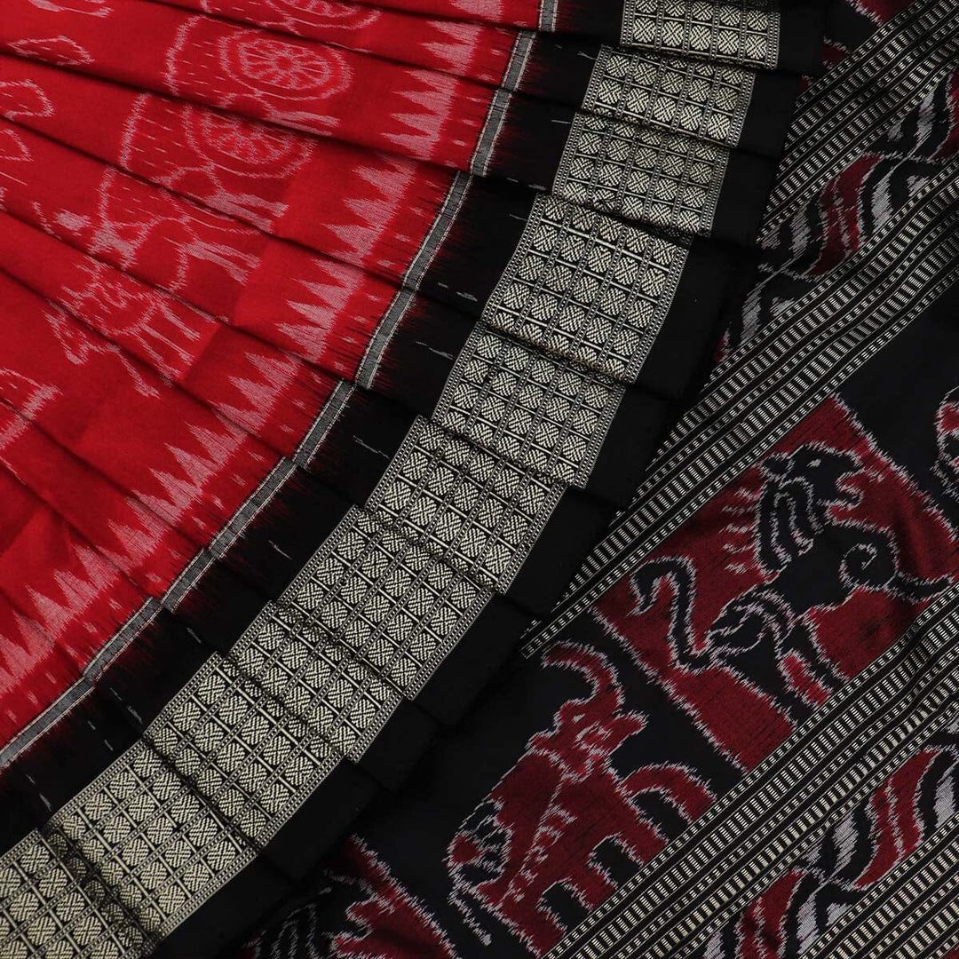 Handloom Sambalpuri Ikkat Silk Saree Handloom Saree_Sambalpuri Silk Priyadarshini Handloom
