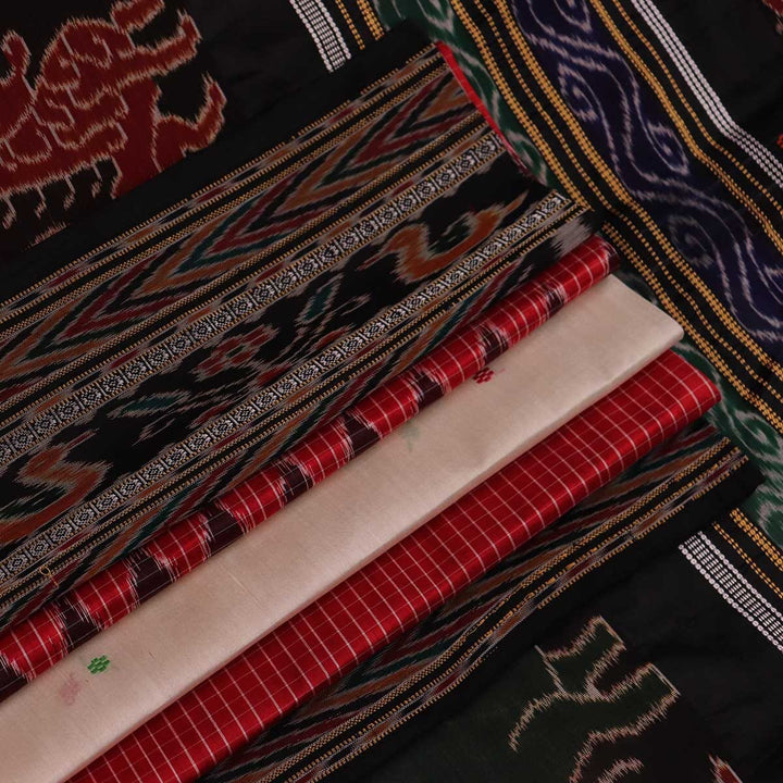 Handloom Sambalpuri Ikkat Silk Saree Handloom Saree_Sambalpuri Silk Priyadarshini Handloom