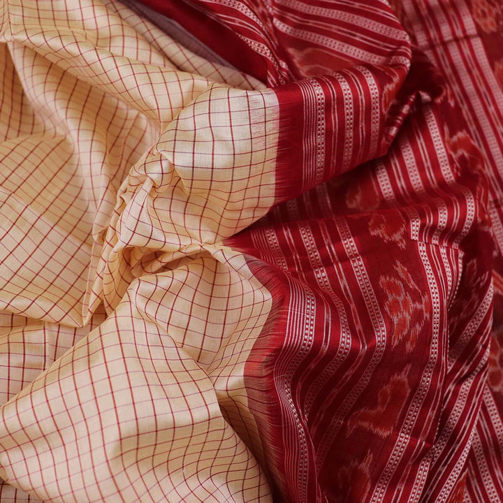 Handloom Sambalpuri Ikkat Silk Saree Handloom Saree_Sambalpuri Silk Priyadarshini Handloom