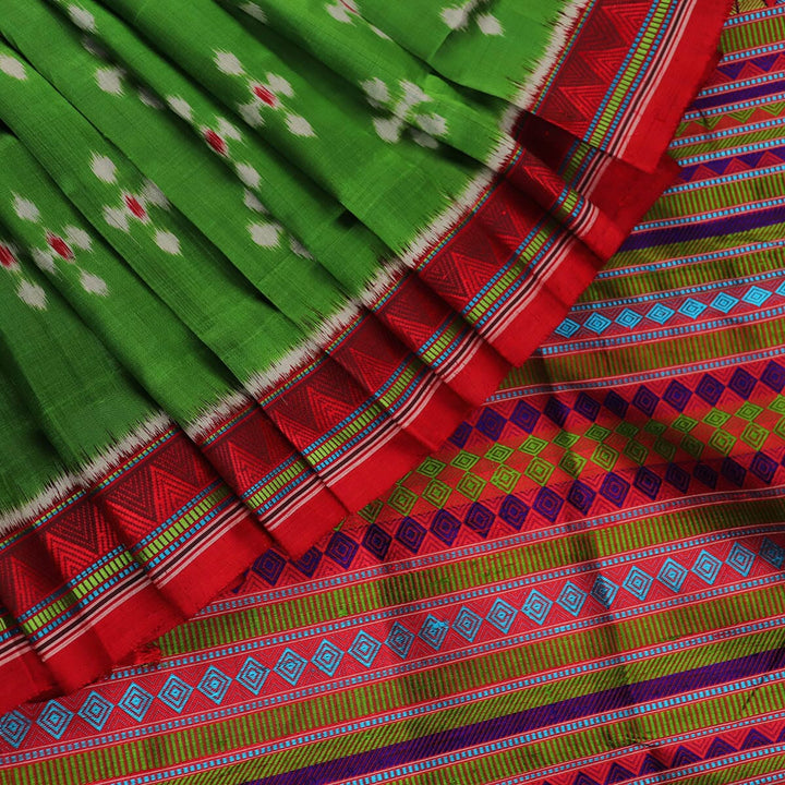 Handloom Sambalpuri Ikkat Silk Saree Handloom Saree_Sambalpuri Silk Priyadarshini Handloom