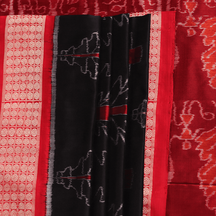 Handloom Sambalpuri Ikkat Silk Saree Handloom Saree_Sambalpuri Silk Priyadarshini Handloom