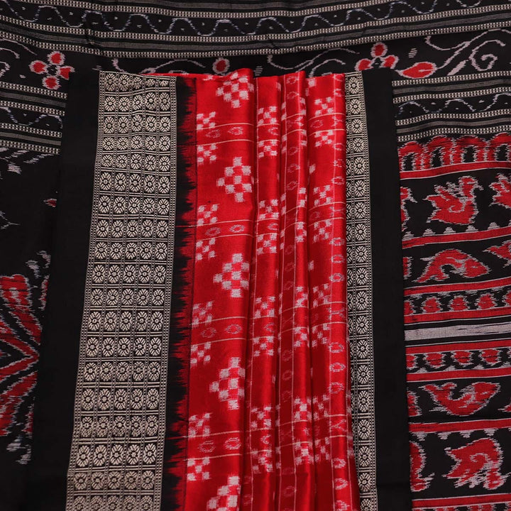 Handloom Sambalpuri Ikkat Silk Saree Handloom Saree_Sambalpuri Silk Priyadarshini Handloom