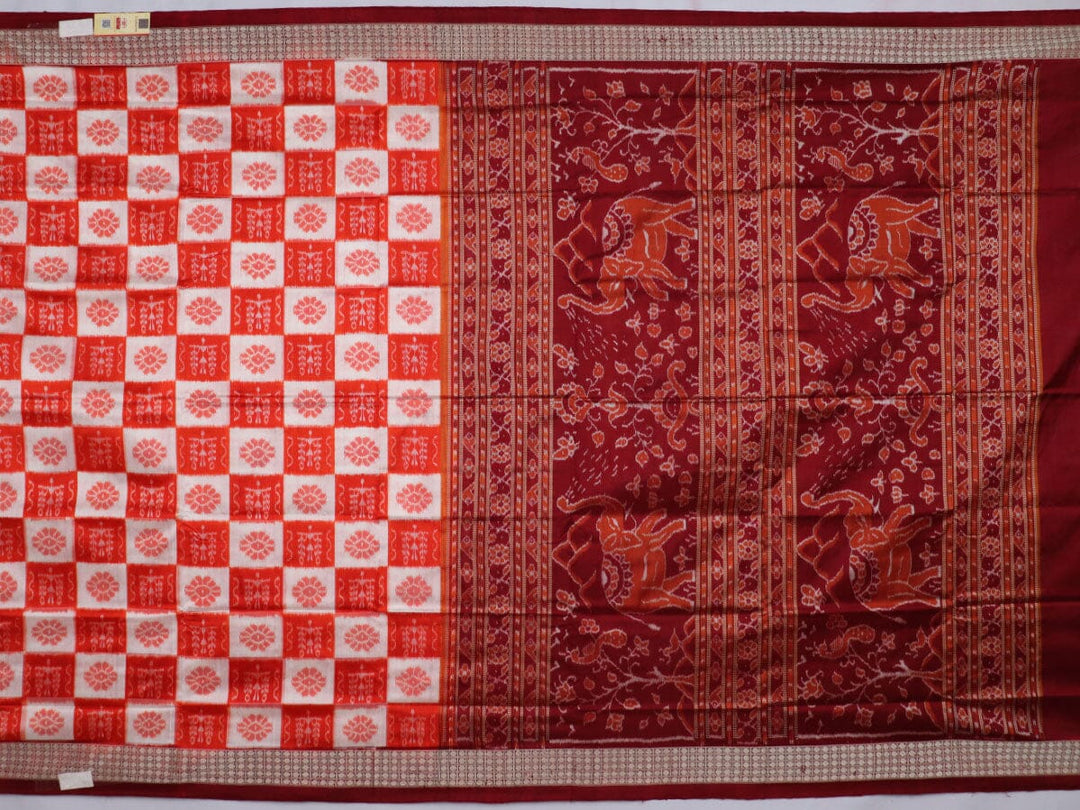 Handloom Sambalpuri Ikkat Silk Saree Handloom Saree_Sambalpuri Silk Priyadarshini Handloom