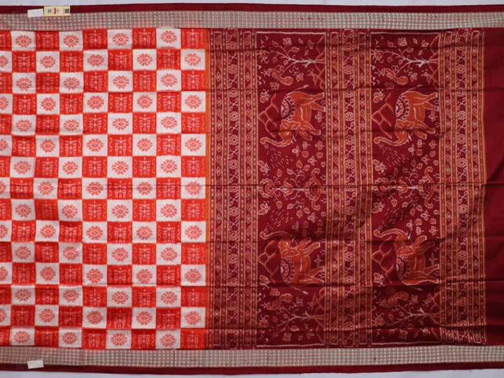 Handloom Sambalpuri Ikkat Silk Saree Handloom Saree_Sambalpuri Silk Priyadarshini Handloom 