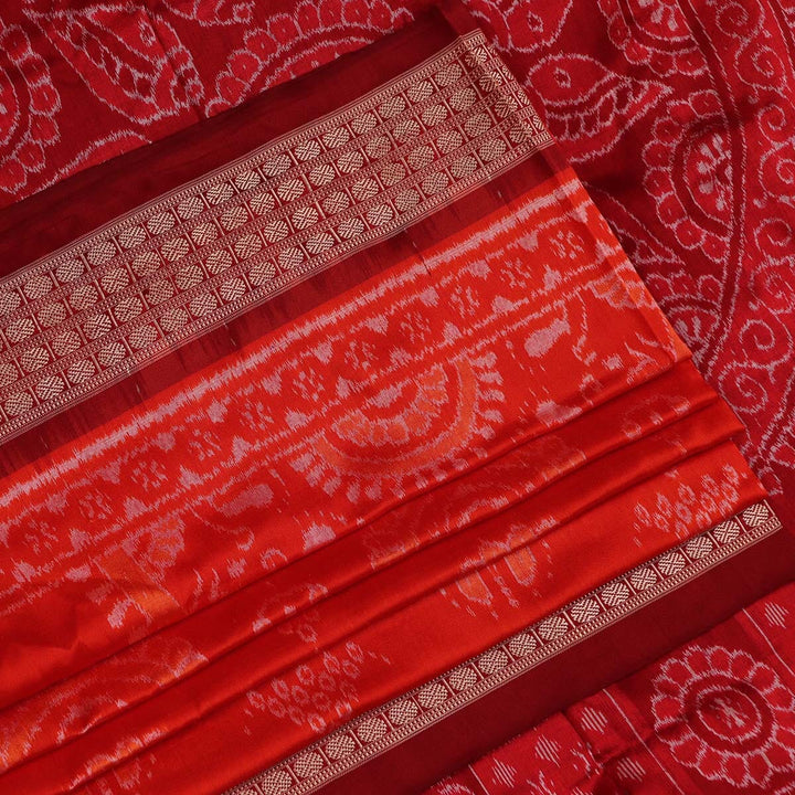 Handloom Sambalpuri Ikkat Silk Saree Handloom Saree_Sambalpuri Silk Priyadarshini Handloom