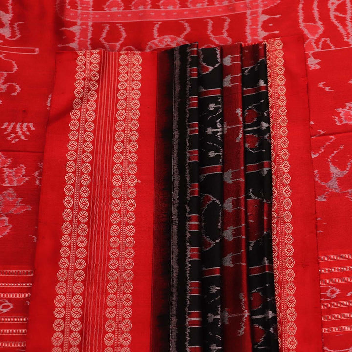 Handloom Sambalpuri Ikkat Silk Saree Handloom Saree_Sambalpuri Silk Priyadarshini Handloom