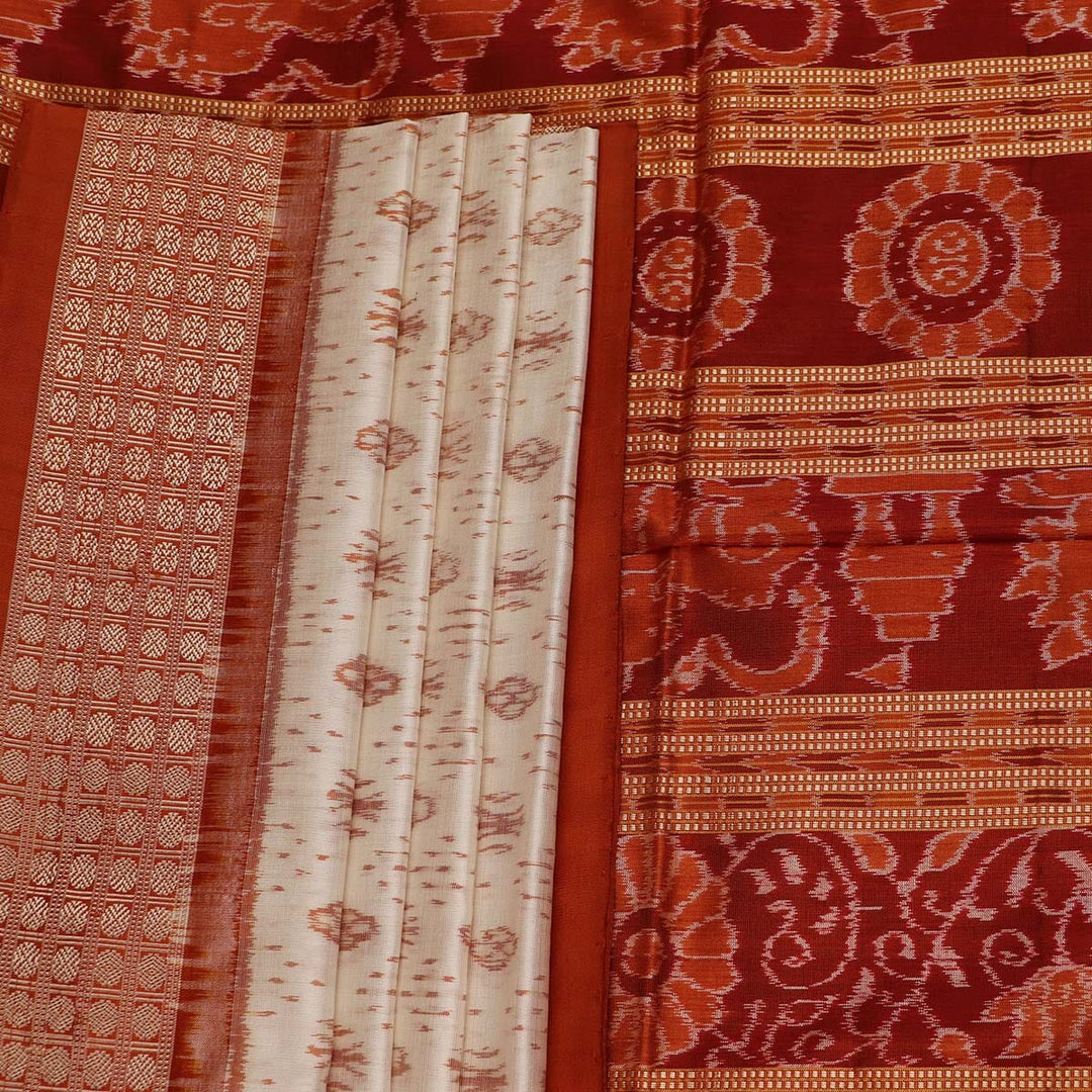 Handloom Sambalpuri Ikkat Silk Saree Handloom Saree_Sambalpuri Silk Priyadarshini Handloom