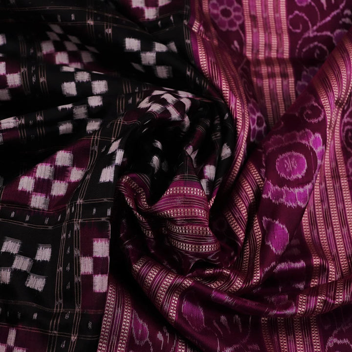 Handloom Sambalpuri Ikkat Silk Saree Handloom Saree_Sambalpuri Silk Priyadarshini Handloom