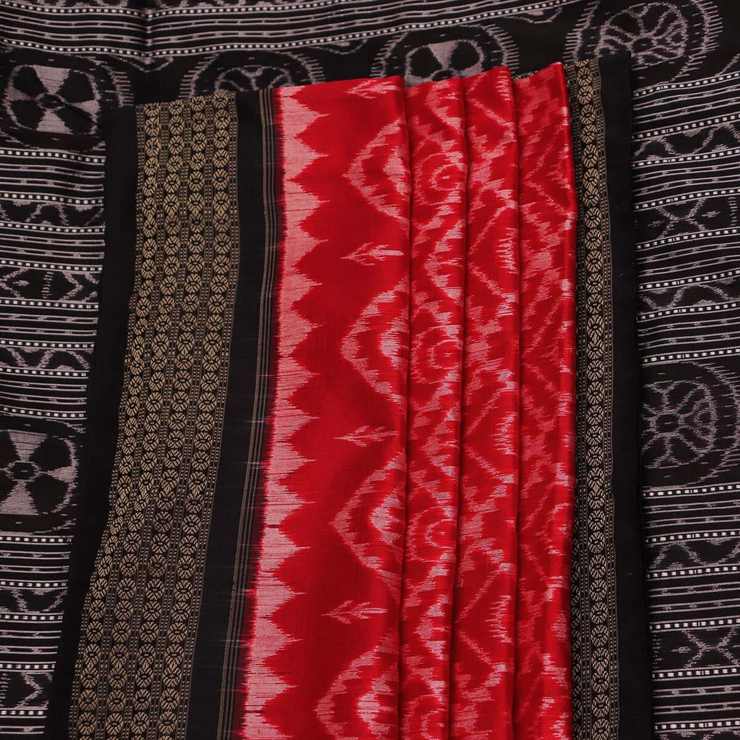 Handloom Sambalpuri Ikkat Silk Saree Handloom Saree_Sambalpuri Silk Priyadarshini Handloom