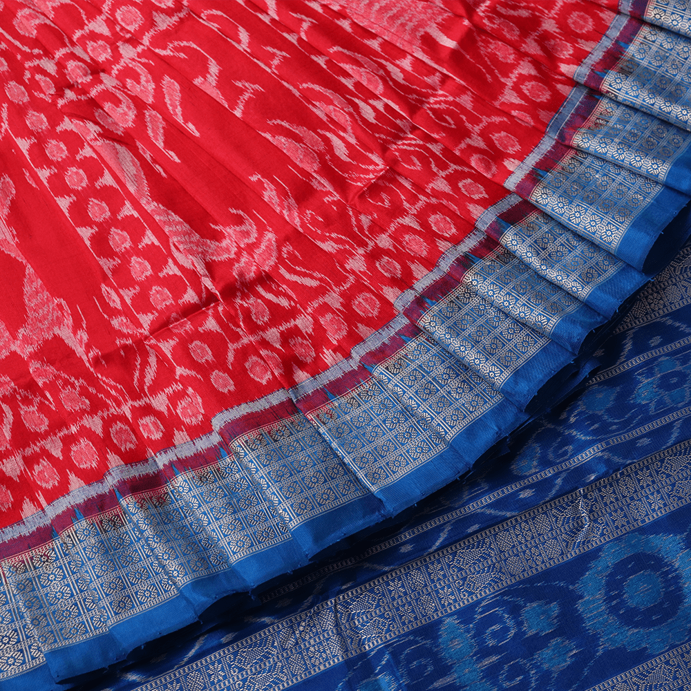 Handloom Sambalpuri Ikkat Silk Saree Handloom Saree_Sambalpuri Silk Priyadarshini Handloom 