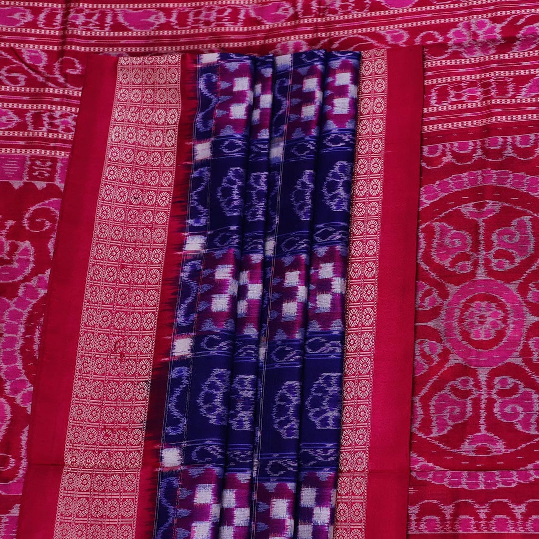 Handloom Sambalpuri Ikkat Silk Saree Handloom Saree_Sambalpuri Silk Priyadarshini Handloom