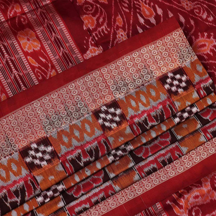 Handloom Sambalpuri Ikkat Silk Saree Handloom Saree_Sambalpuri Silk Priyadarshini Handloom