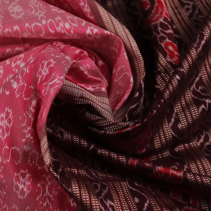 Handloom Sambalpuri Ikkat Silk Saree Handloom Saree_Sambalpuri Silk Priyadarshini Handloom