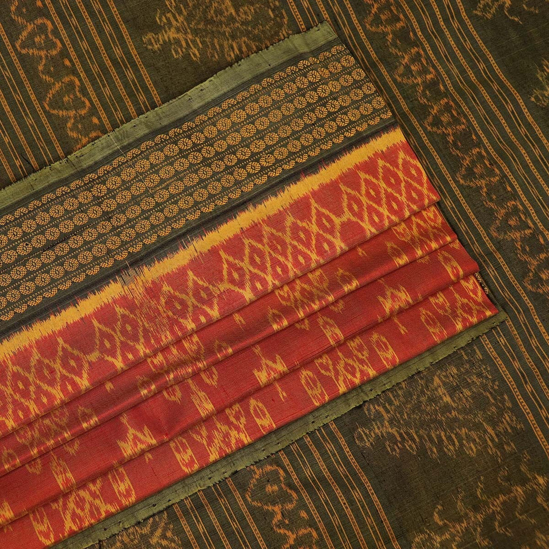 Handloom Sambalpuri Ikkat Silk Saree Handloom Saree_Sambalpuri Silk Priyadarshini Handloom
