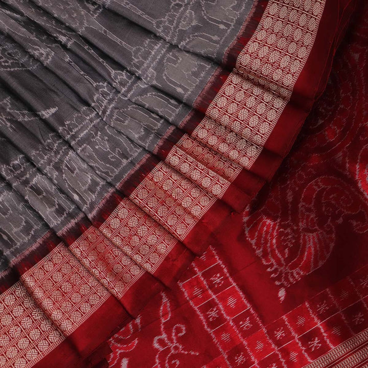 Handloom Sambalpuri Ikkat Silk Saree Handloom Saree_Sambalpuri Silk Priyadarshini Handloom