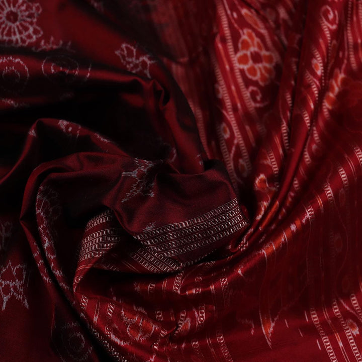 Handloom Sambalpuri Ikkat Silk Saree Handloom Saree_Sambalpuri Silk Priyadarshini Handloom