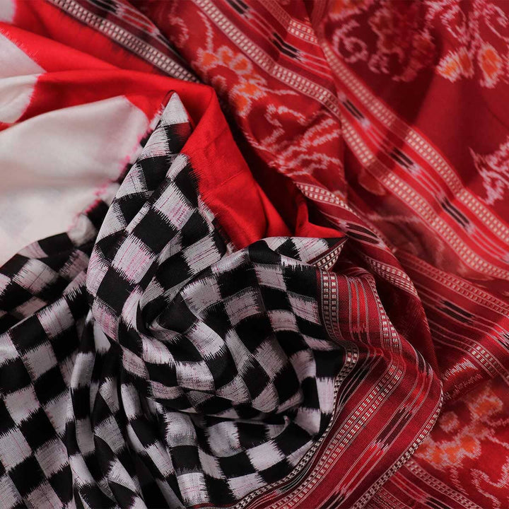 Handloom Sambalpuri Ikkat Silk Saree Handloom Saree_Sambalpuri Silk Priyadarshini Handloom