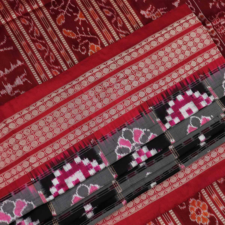 Handloom Sambalpuri Ikkat Silk Saree Handloom Saree_Sambalpuri Silk Priyadarshini Handloom