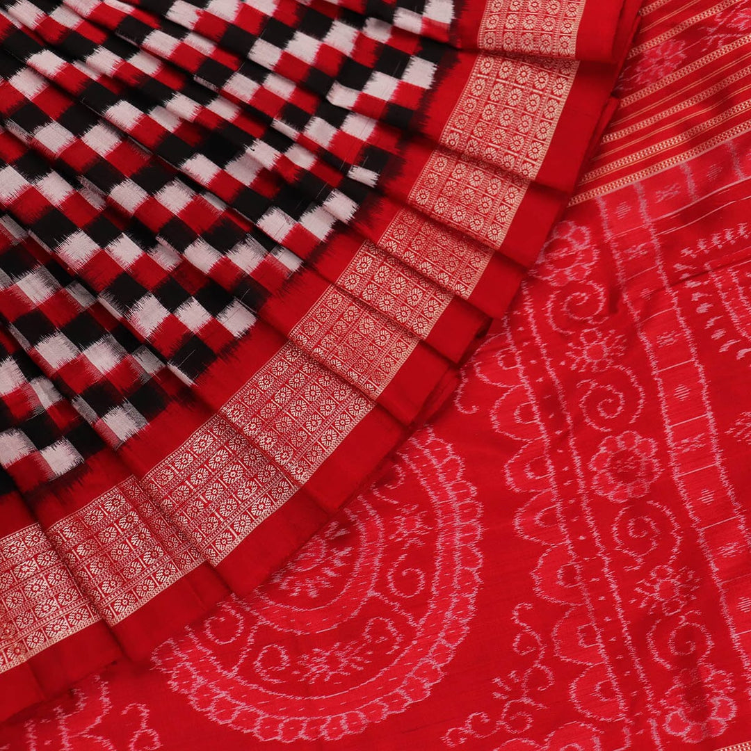 Handloom Sambalpuri Ikkat Silk Saree Handloom Saree_Sambalpuri Silk Priyadarshini Handloom