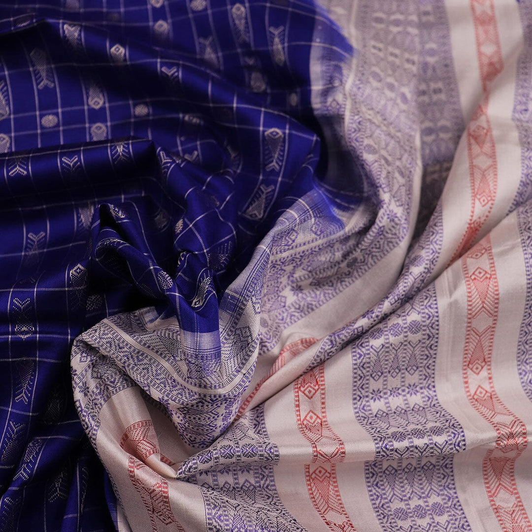 Handloom Sambalpuri Ikkat Silk Saree Handloom Saree_Sambalpuri Silk Priyadarshini Handloom