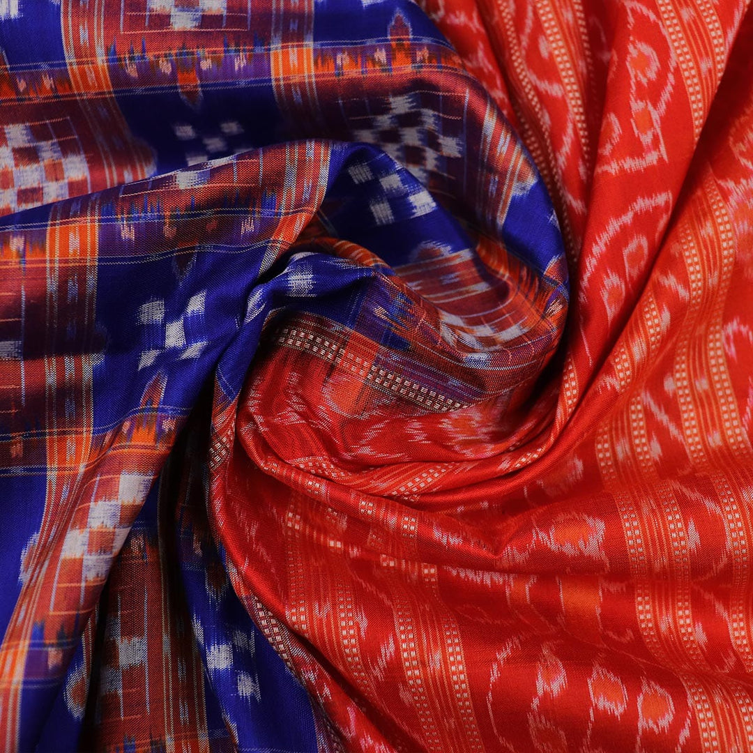 Handloom Sambalpuri Ikkat Silk Saree Handloom Saree_Sambalpuri Silk Priyadarshini Handloom 