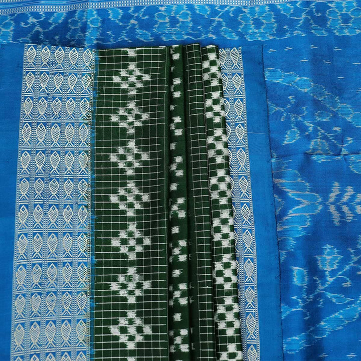 Handloom Sambalpuri Ikkat Silk Saree Handloom Saree_Sambalpuri Silk Priyadarshini Handloom 