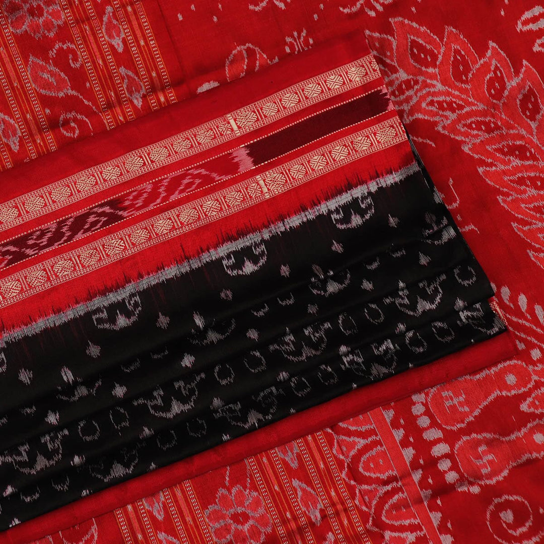 Handloom Sambalpuri Ikkat Silk Saree Handloom Saree_Sambalpuri Silk Priyadarshini Handloom