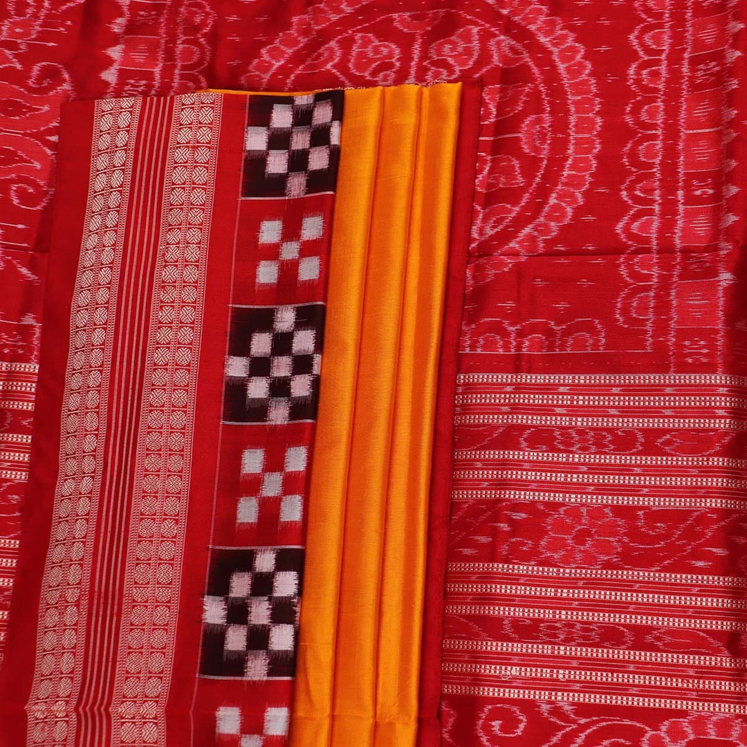 Handloom Sambalpuri Ikkat Silk Saree Handloom Saree_Sambalpuri Silk Priyadarshini Handloom