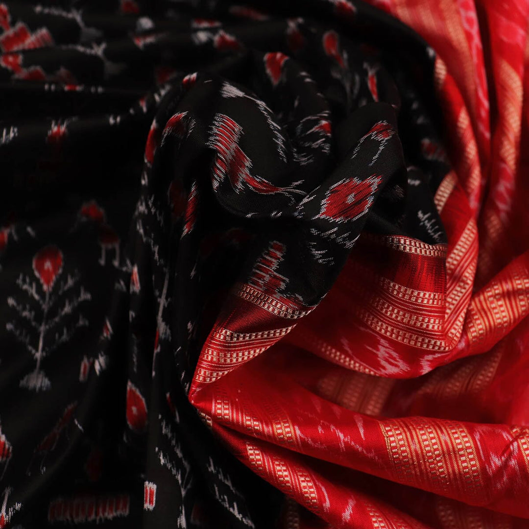 Handloom Sambalpuri Ikkat Silk Saree Handloom Saree_Sambalpuri Silk Priyadarshini Handloom