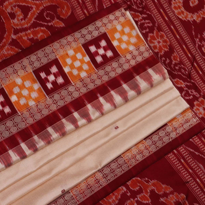 Handloom Sambalpuri Ikkat Silk Saree Handloom Saree_Sambalpuri Silk Priyadarshini Handloom