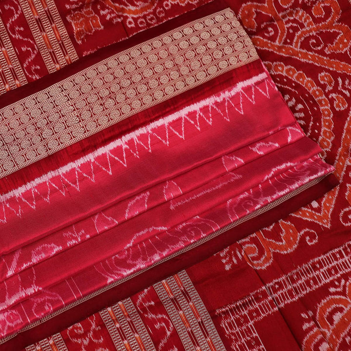 Handloom Sambalpuri Ikkat Silk Saree Handloom Saree_Sambalpuri Silk Priyadarshini Handloom