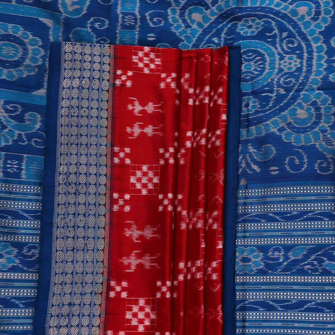 Handloom Sambalpuri Ikkat Silk Saree Handloom Saree_Sambalpuri Silk Priyadarshini Handloom