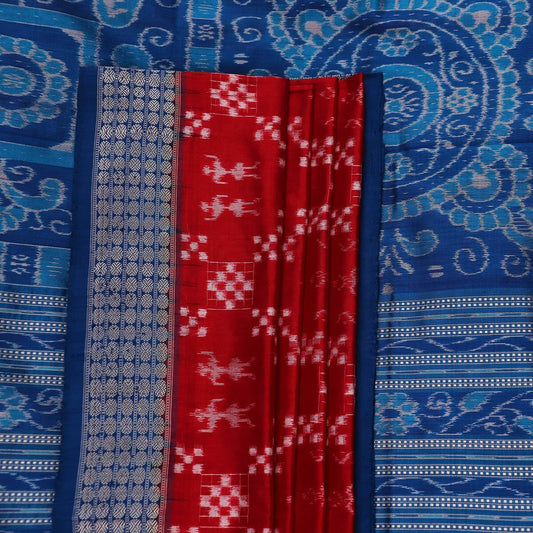 Handloom Sambalpuri Ikkat Silk Saree Handloom Saree_Sambalpuri Silk Priyadarshini Handloom