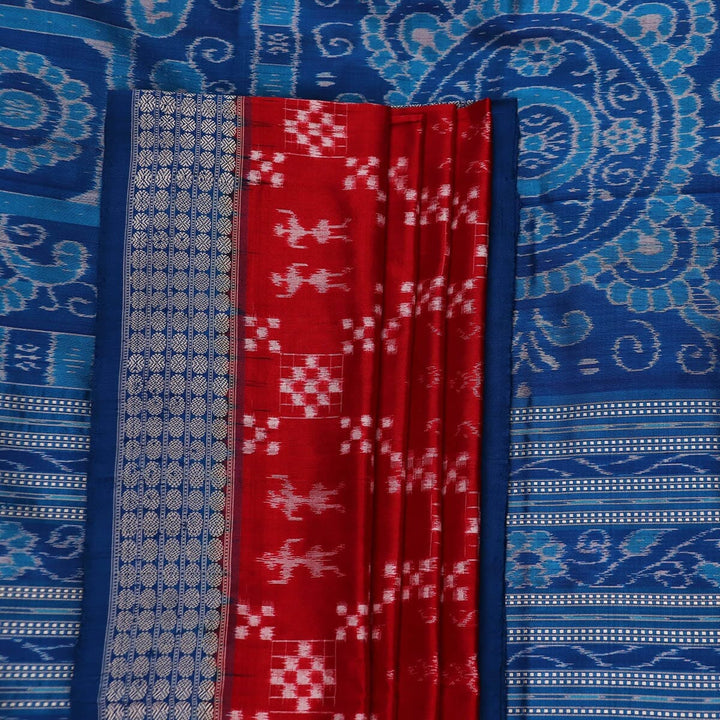 Handloom Sambalpuri Ikkat Silk Saree Handloom Saree_Sambalpuri Silk Priyadarshini Handloom