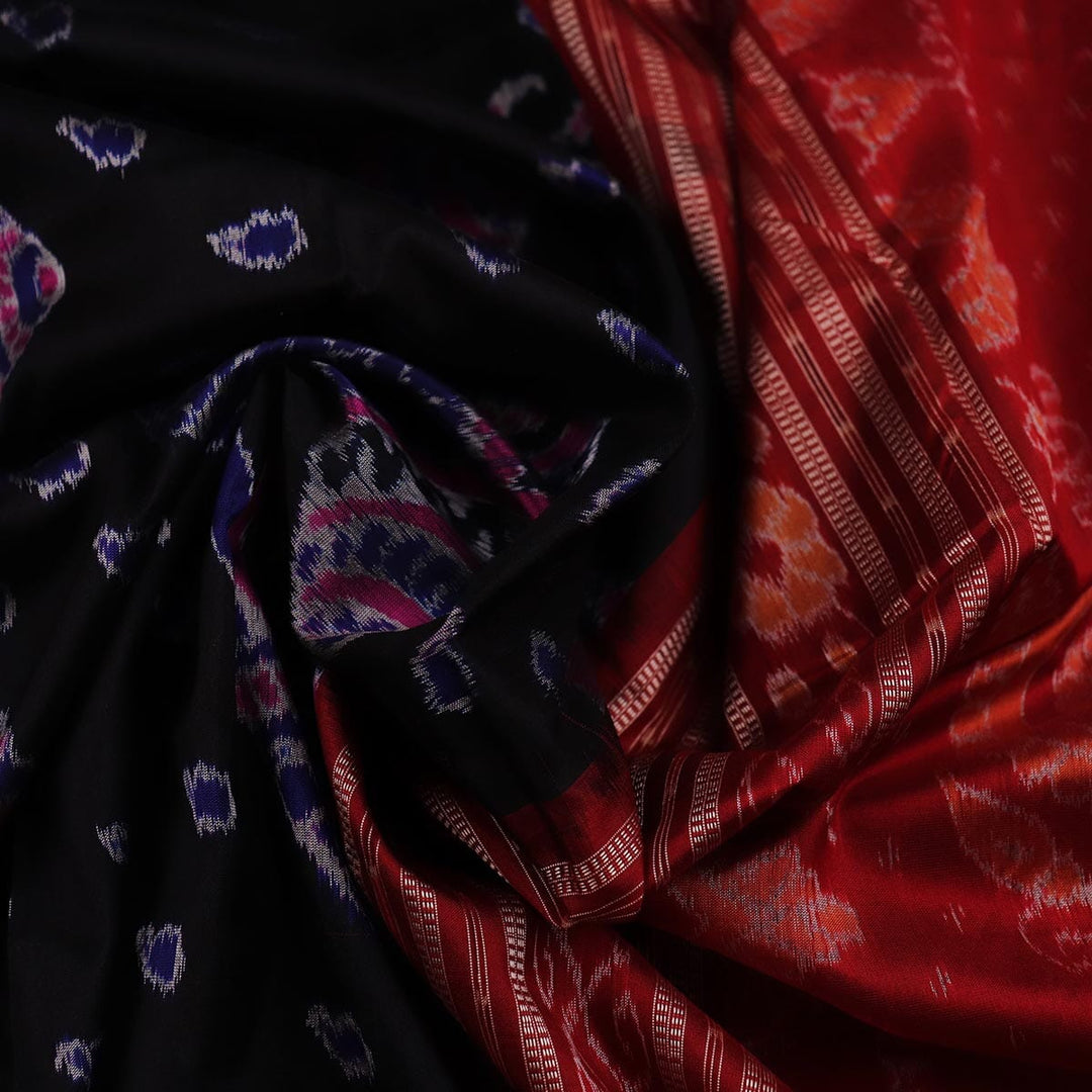 Handloom Sambalpuri Ikkat Silk Saree Handloom Saree_Sambalpuri Silk Priyadarshini Handloom