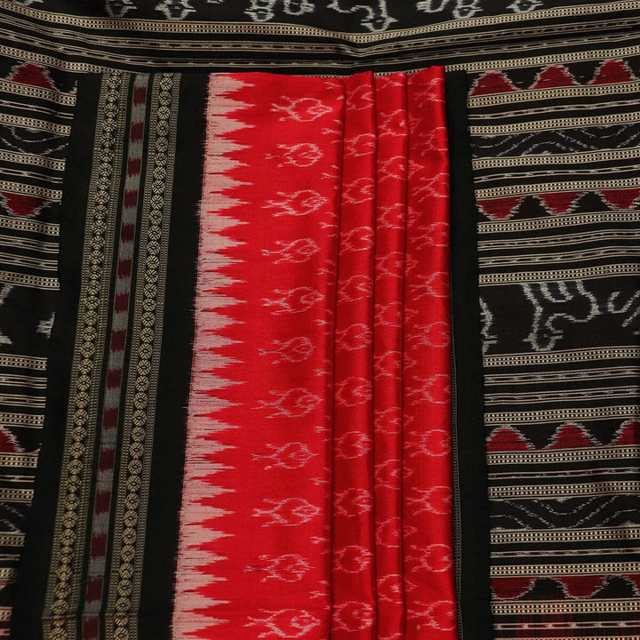 Handloom Sambalpuri Ikkat Silk Saree Handloom Saree_Sambalpuri Silk Priyadarshini Handloom