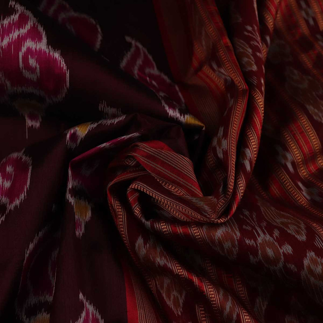 Handloom Sambalpuri Ikkat Silk Saree Handloom Saree_Sambalpuri Silk Priyadarshini Handloom