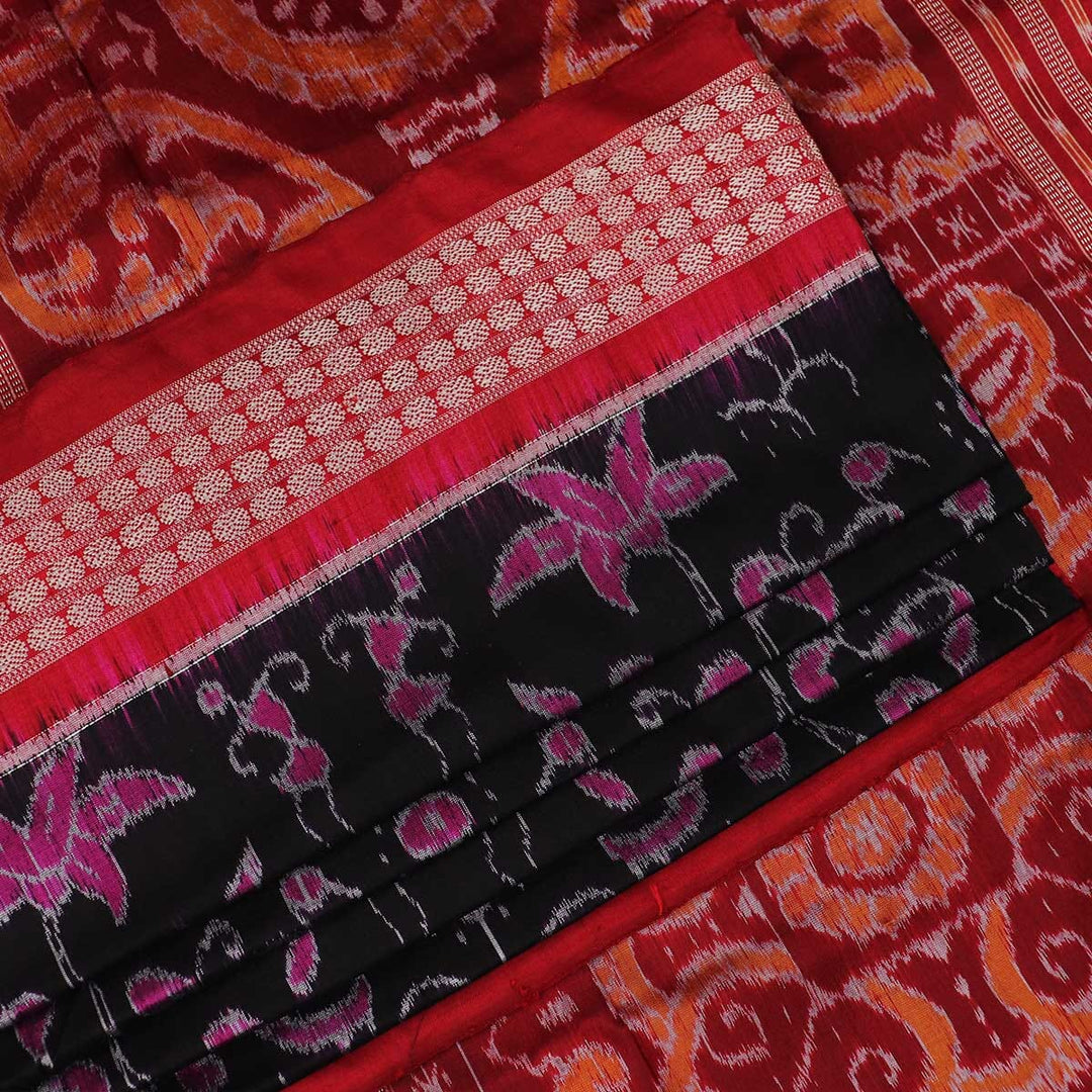 Handloom Sambalpuri Ikkat Silk Saree Handloom Saree_Sambalpuri Silk Priyadarshini Handloom