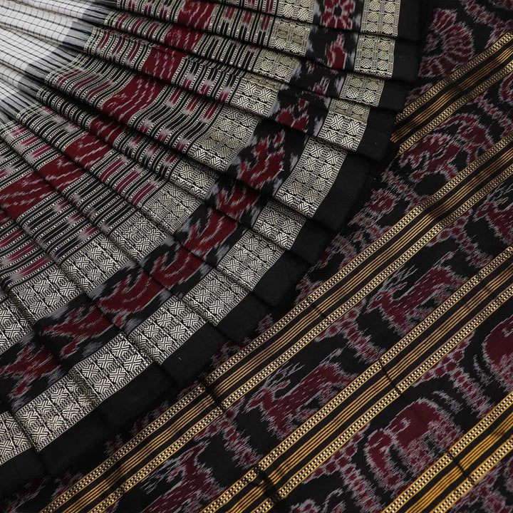 Handloom Sambalpuri Ikkat Silk Saree Handloom Saree_Sambalpuri Silk Priyadarshini Handloom