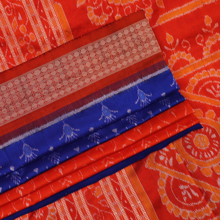 Handloom Sambalpuri Ikkat Silk Saree Handloom Saree_Sambalpuri Silk Priyadarshini Handloom