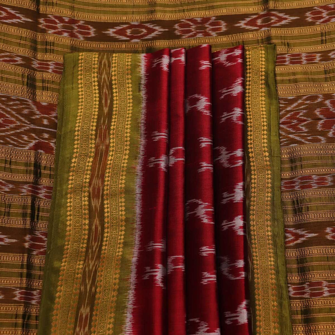 Handloom Sambalpuri Ikkat Silk Saree Handloom Saree_Sambalpuri Silk Priyadarshini Handloom